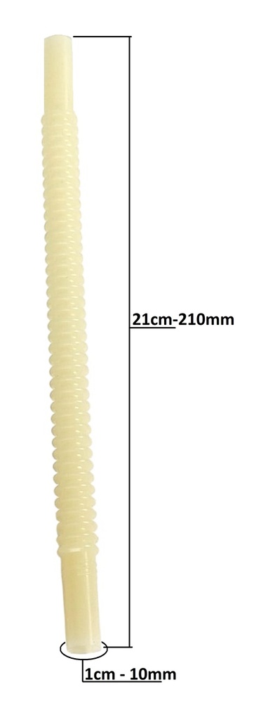 MANGUERA CORRUGADA DE GASOLINA 21CTMS NYLON